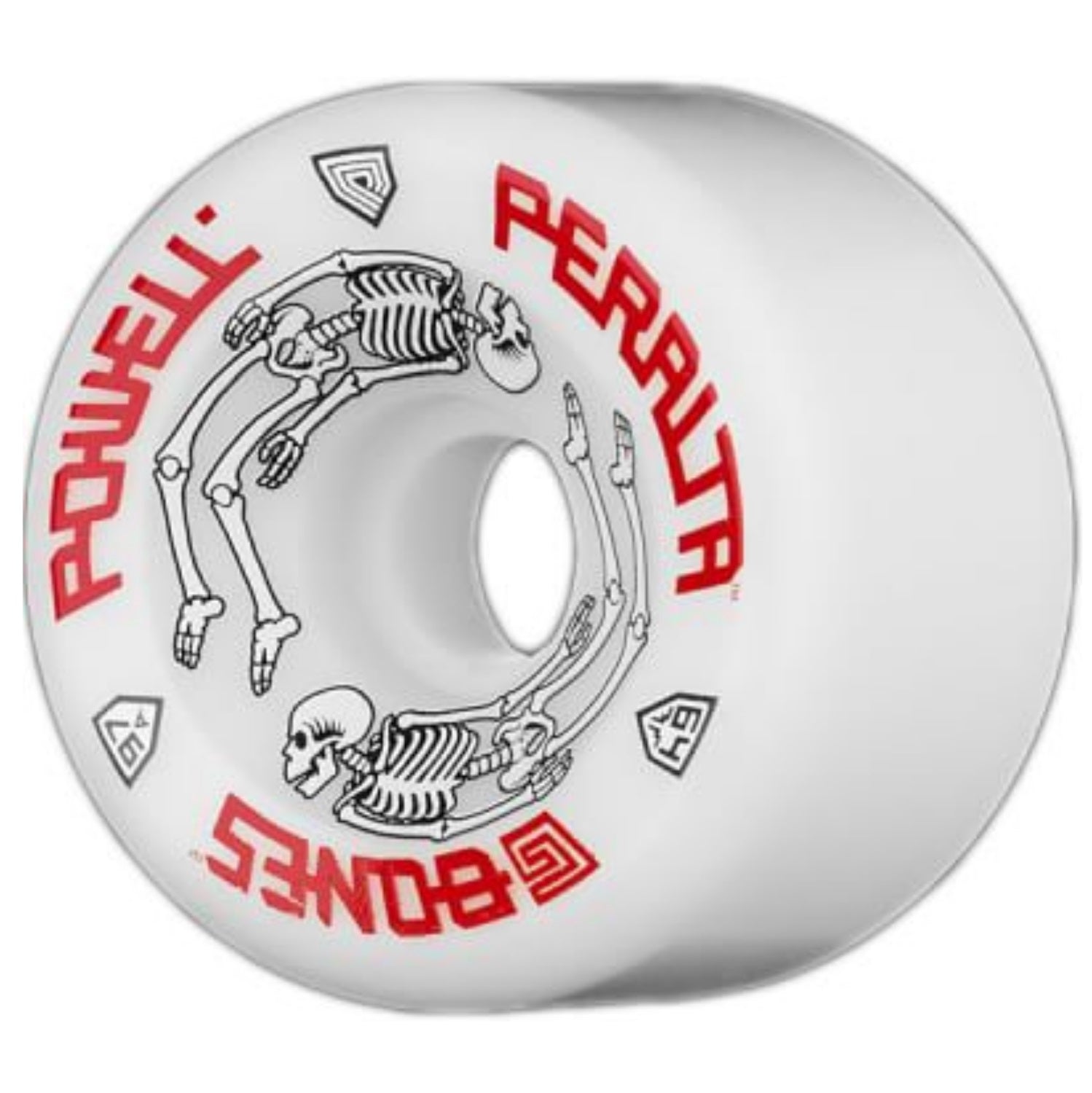 Powell-Peralta G-Bones Skateboard Wheels, 64mm/97a