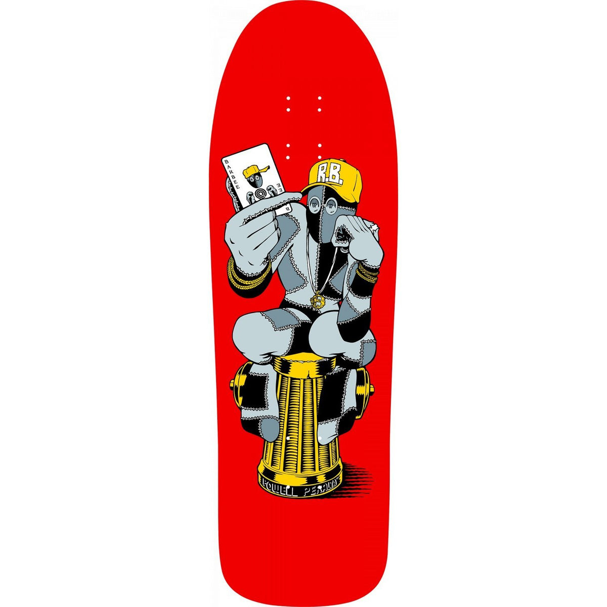 Powell-Peralta Ray Barbee Hydrant Re-Issue Skateboard, Deck Only