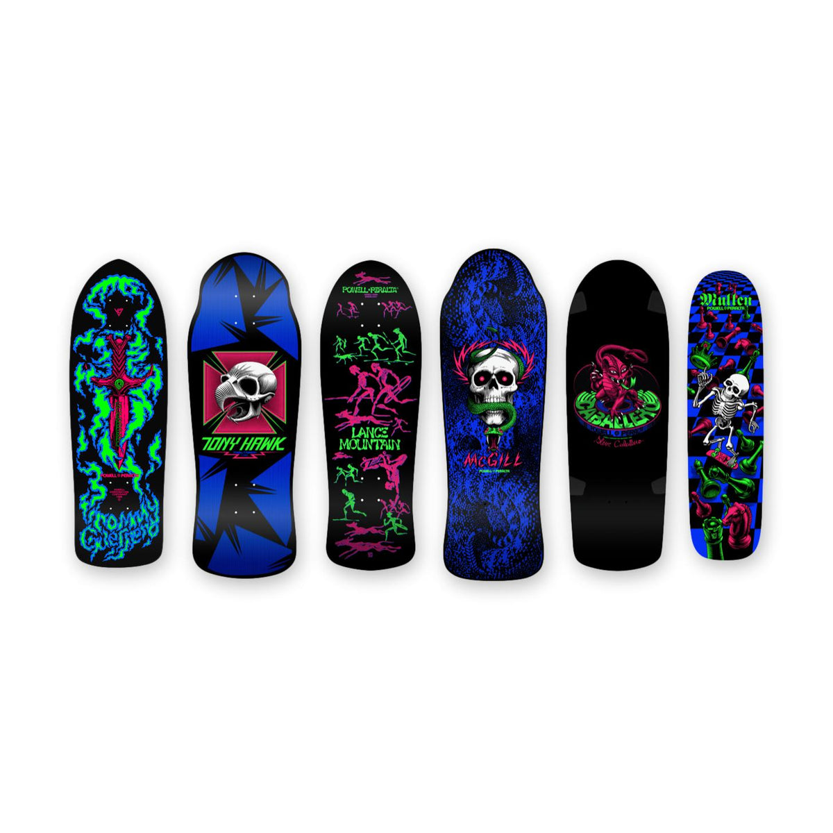 Powell-Peralta Re-Issue Limited Skateboard Decks, Series 14, Entire Collection