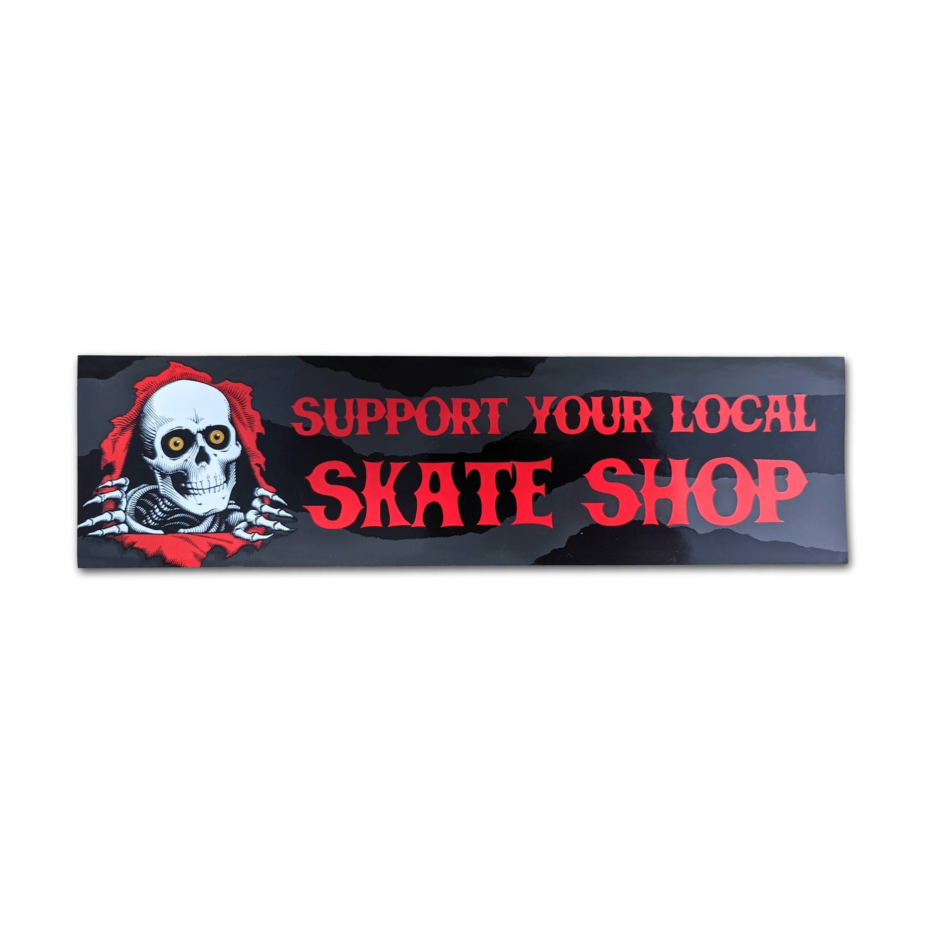 Powell-Peralta "Support Your Local Skate Shop" Bumper Sticker