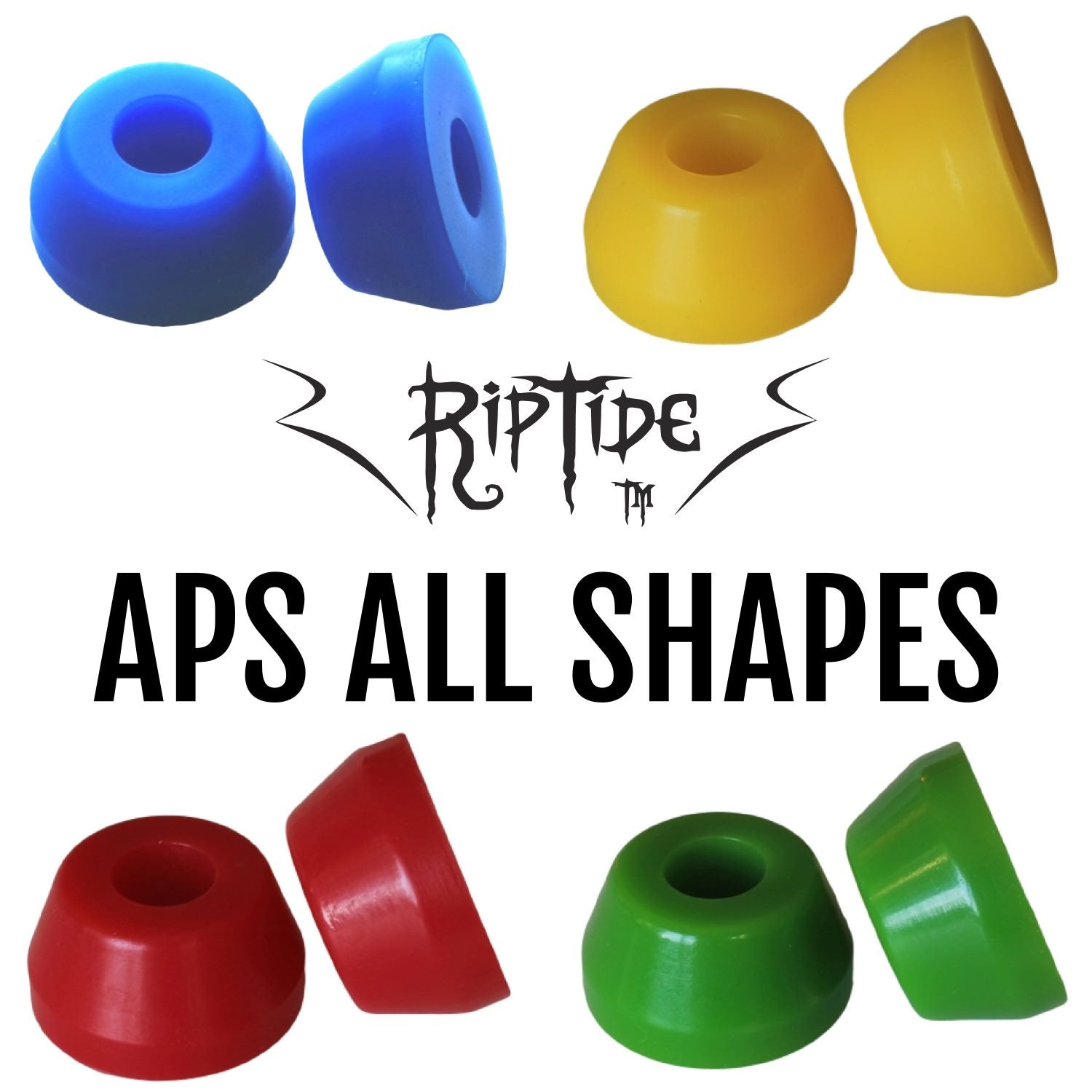 RipTide APS Skateboard Bushings (Tall Fat Cone)