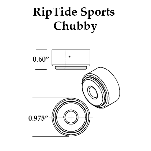 RipTide APS Skateboard Bushings (Chubby)
