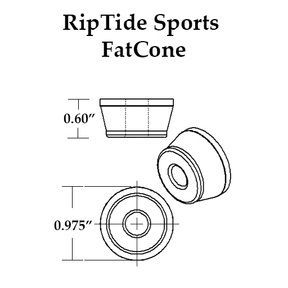 RipTide APS Skateboard Bushings (Fat Cone)