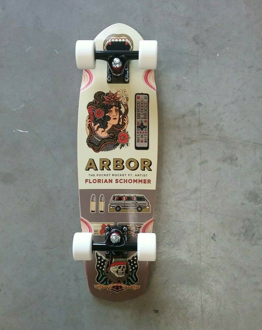 Arbor Skateboards Pocket Rocket Artist Complete