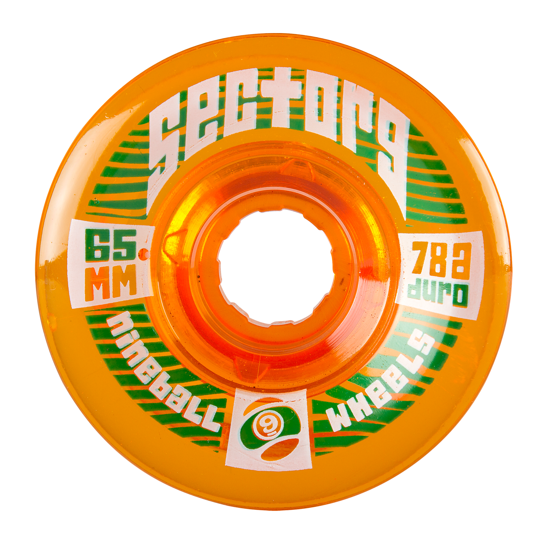 Sector 9 Top Shelf Nineballs Longboard Wheels, 65mm