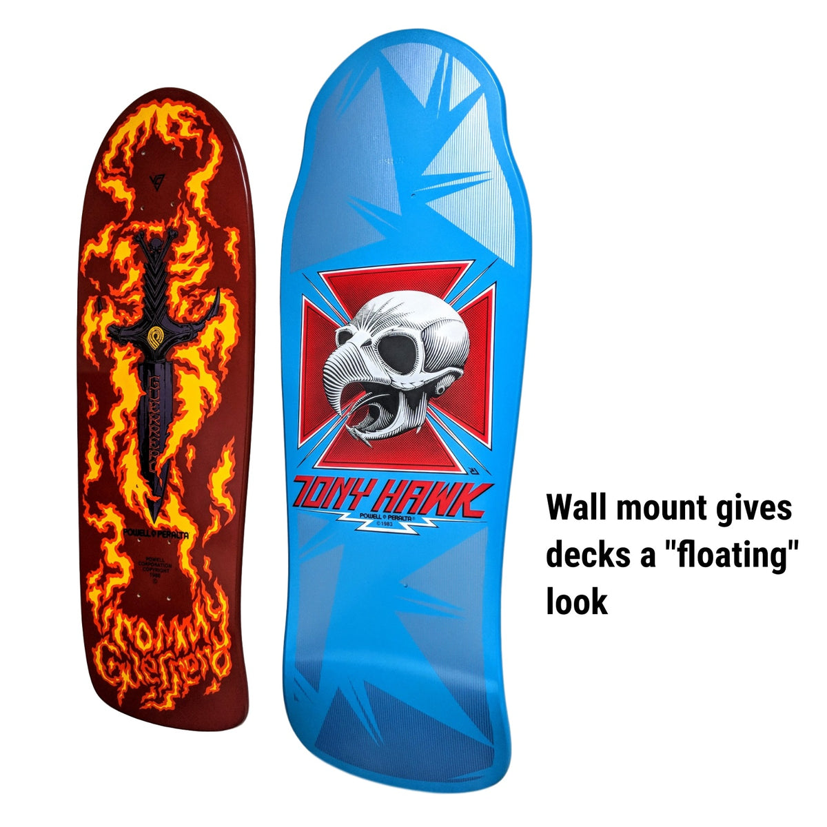 Sk8ology Skateboard Deck Display Wall Mount