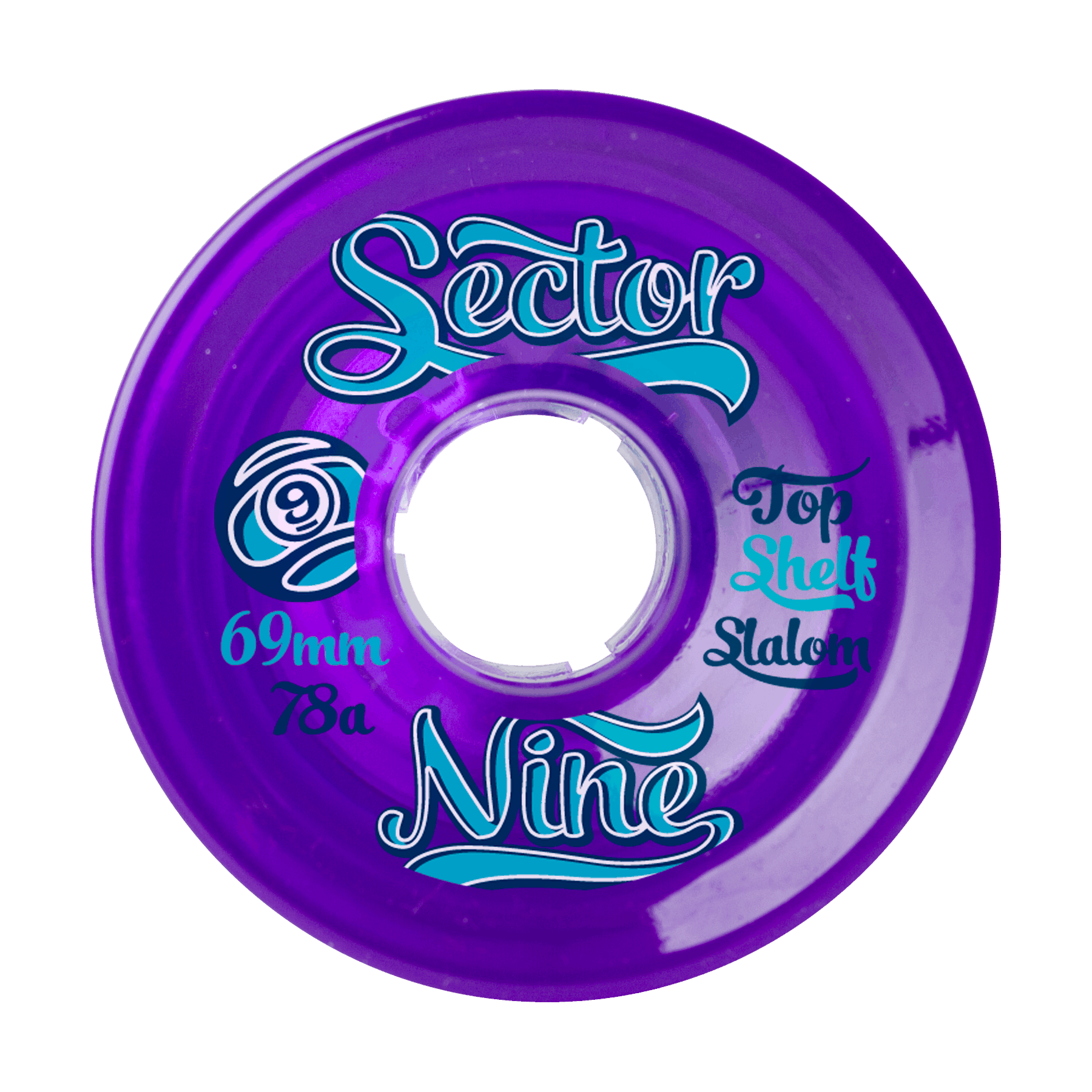 Sector 9 Top Shelf Slalom Longboard Wheels, 69mm