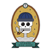 Stoked Ride Shop "Smoking Kills" Sticker by Spring Break Jake