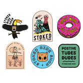 Stoked Ride Shop Limited Edition Sticker Pack, Series 3