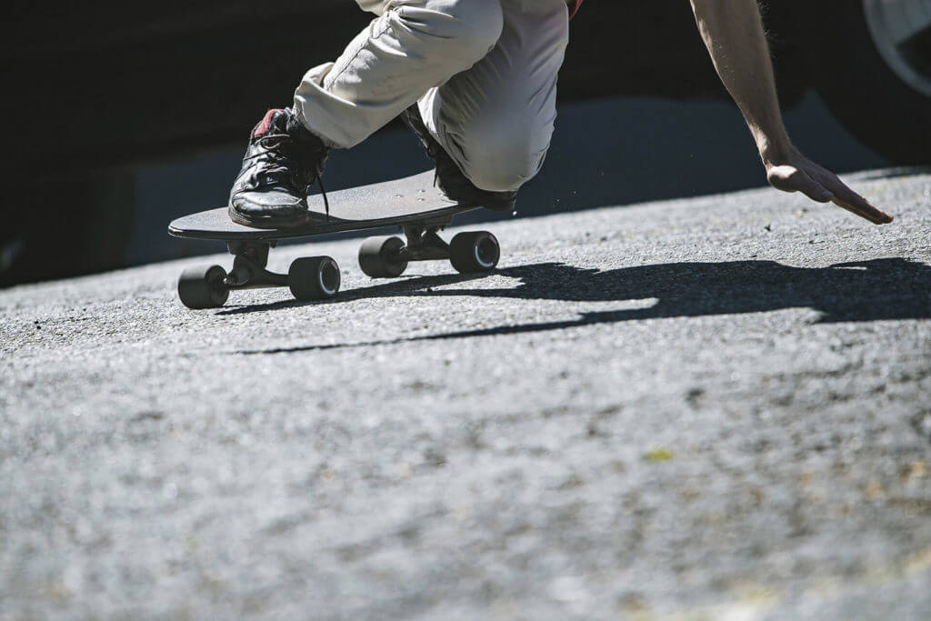 Landyachtz Surf Skate Series Skateboard, Butter Walnut Complete