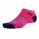 Swiftwick Aspire Zero Stripe Fuchsia/Navy Socks