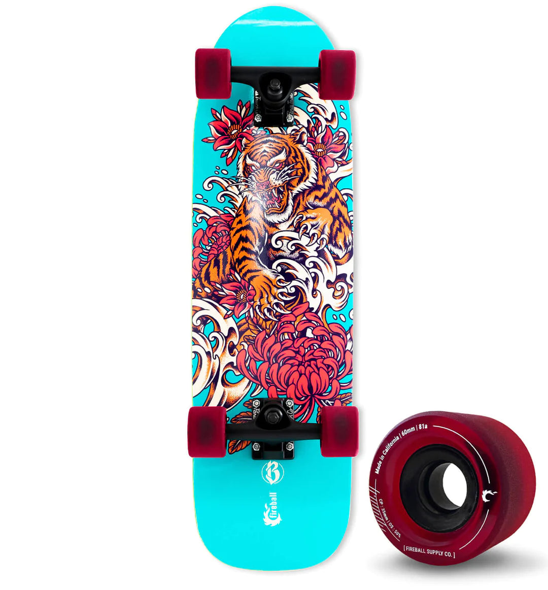 Fireball x Bodilpunk Artist Series Skateboard