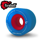 Fireball Tinder 60mm 81a Wheel Set, Blue