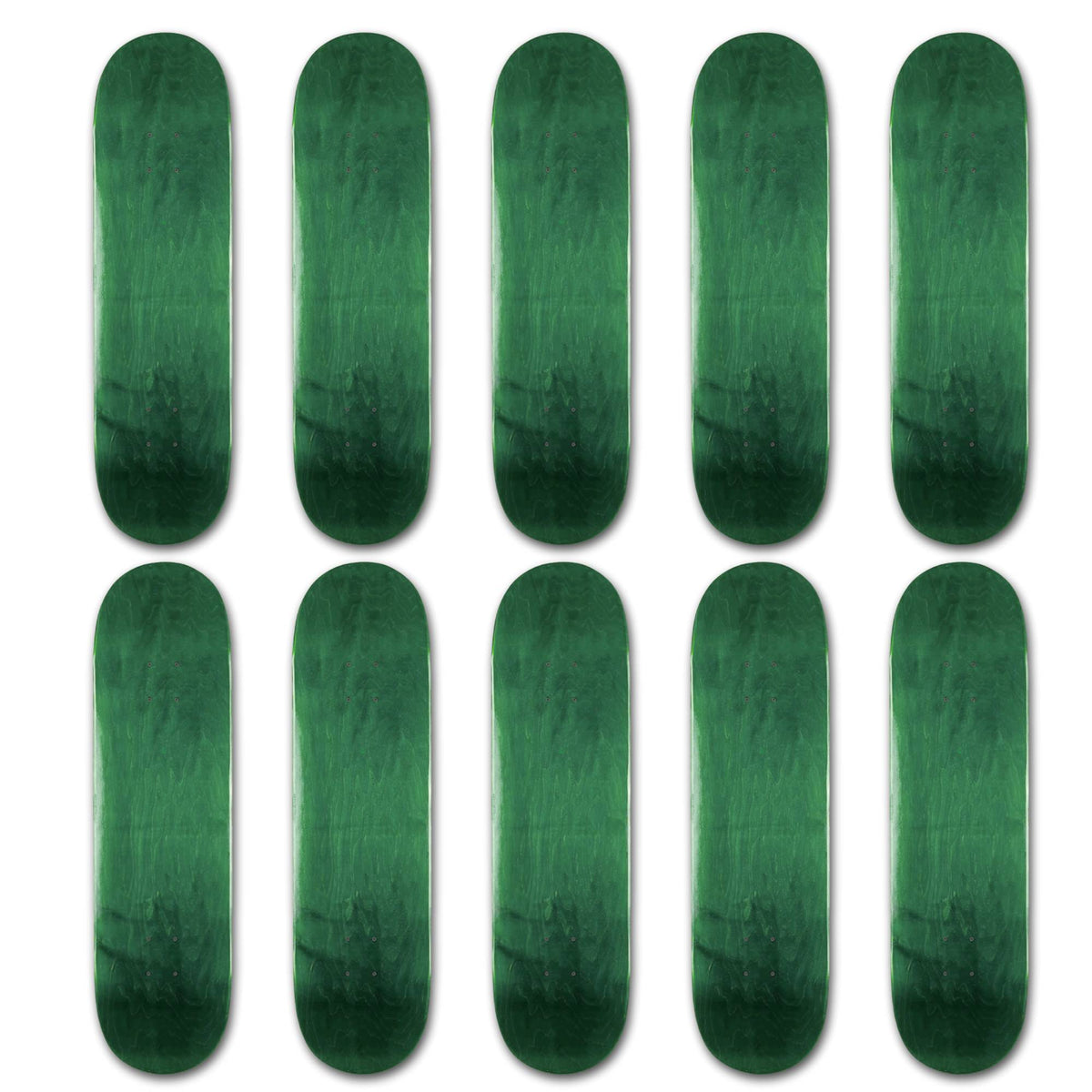 Blank Wholesale Skateboard Decks, Bulk Pricing, 10-Pack